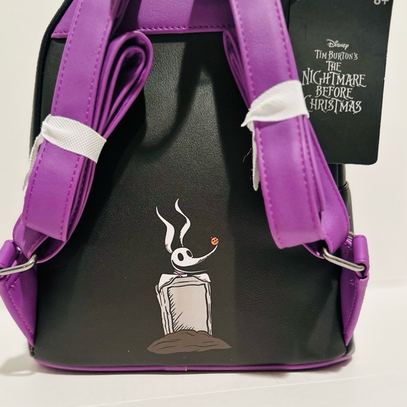 Loungefly Disney NWT NBC Zero Moon Doodle Mini Backpack - Picture 5 of 6